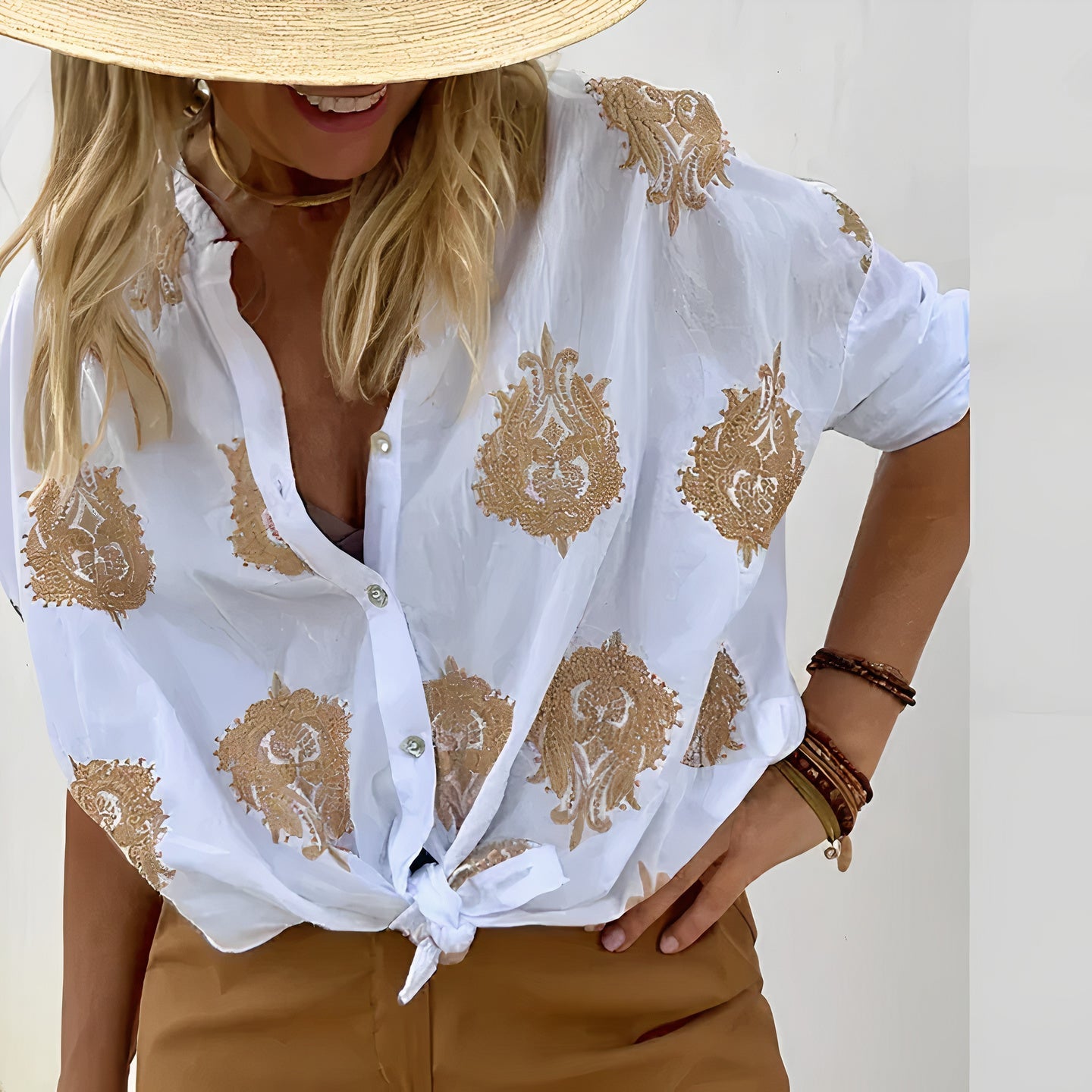 Chic Summer Blouse for Trendy Style | Alina Collection