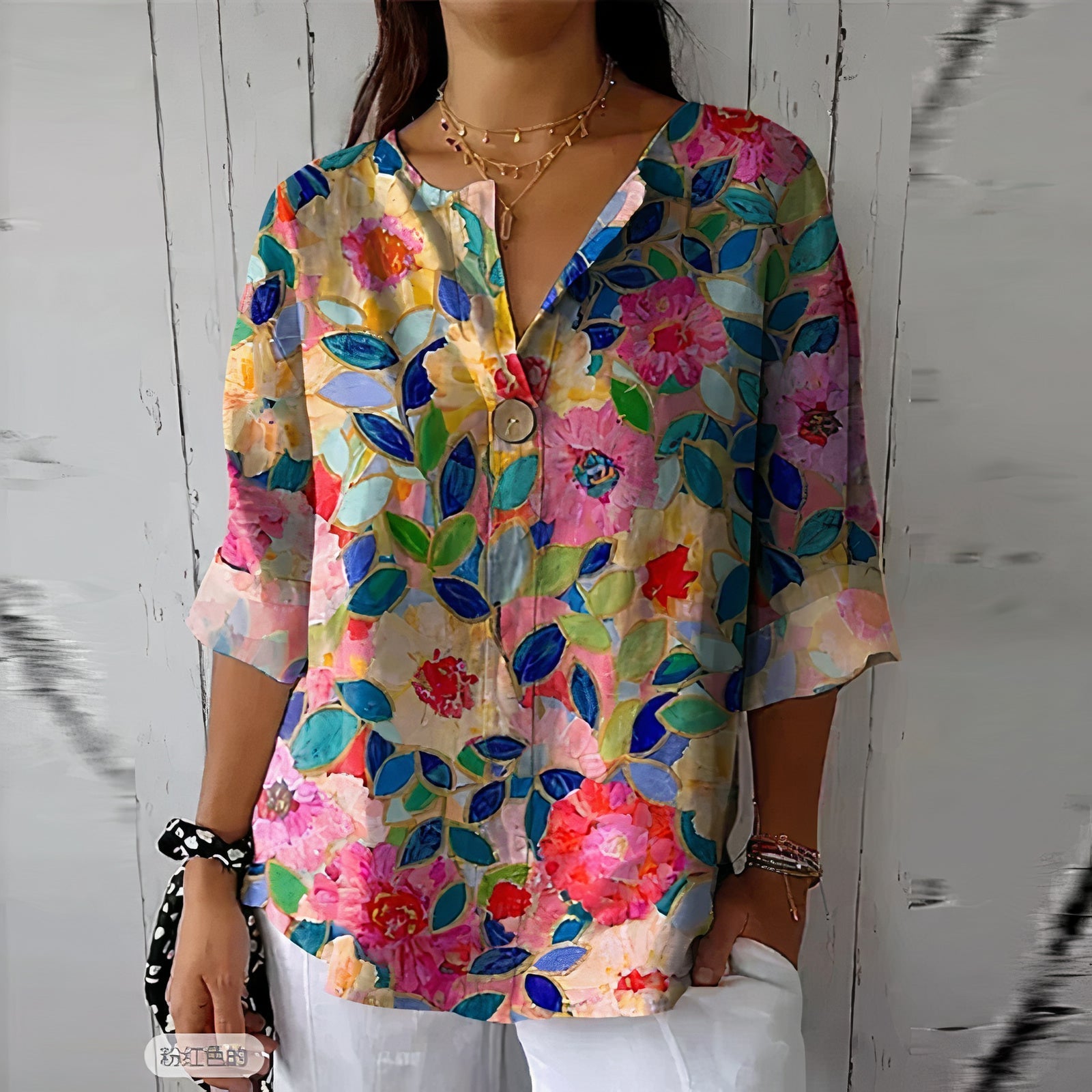 Floral Summer Blouse for Women | Anya - Stylish & Breezy