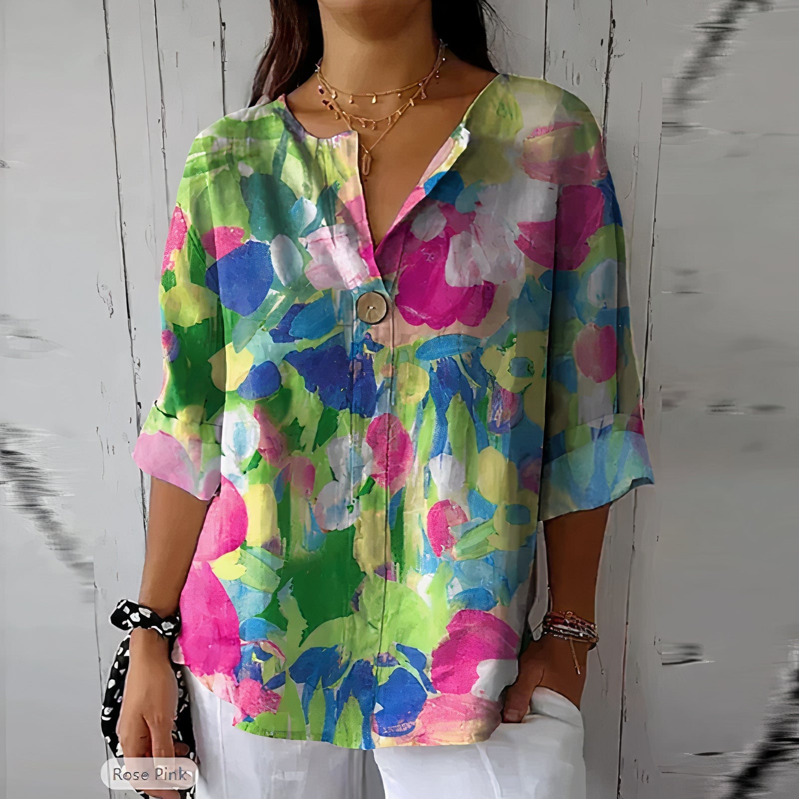 Floral Summer Blouse for Women | Anya - Stylish & Breezy