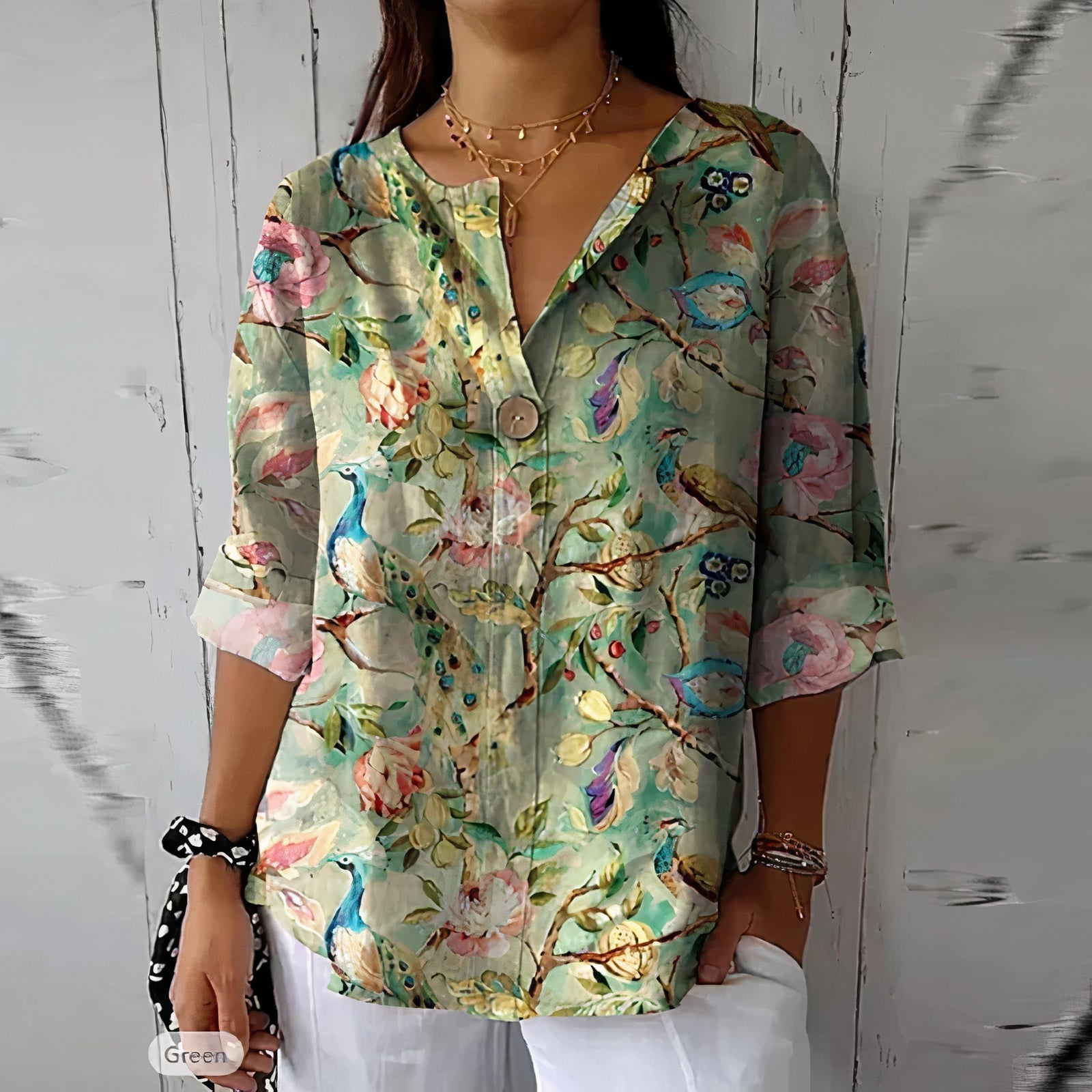 Floral Summer Blouse for Women | Anya - Stylish & Breezy