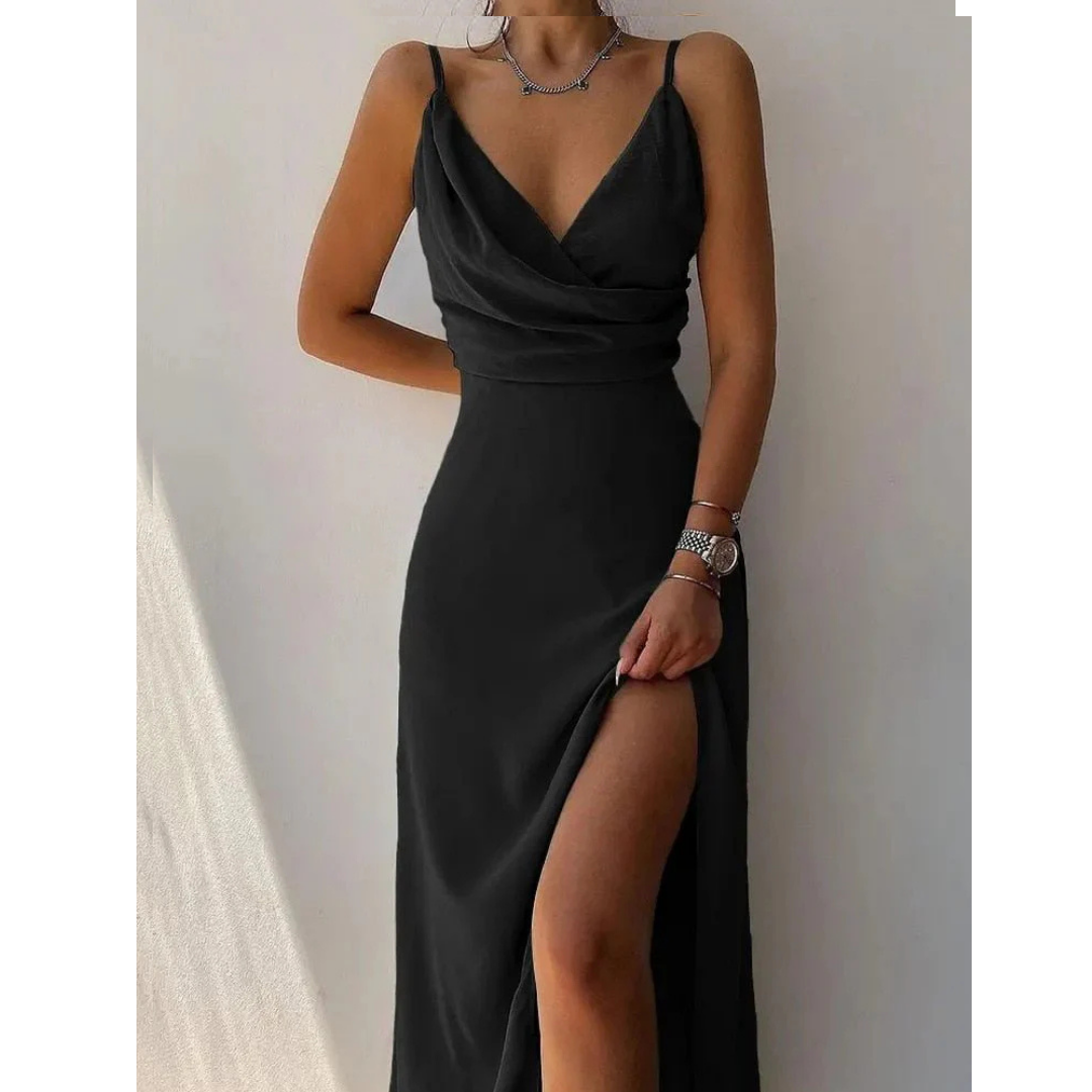Chic Floral Wrap Maxi Dress for Women - Summer Dresses 2