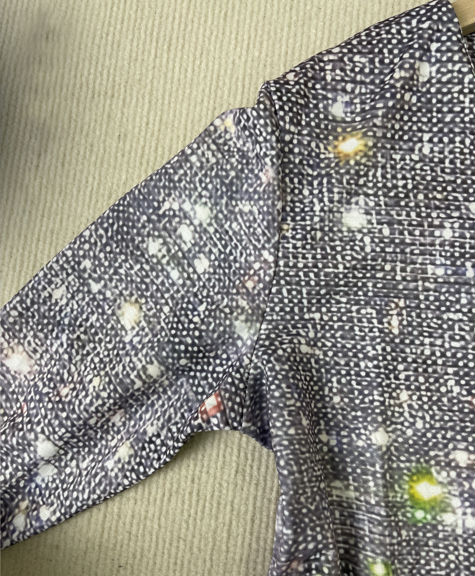 Elegant Elaina Glitter Women's Blouse - Long Sleeve Top 7