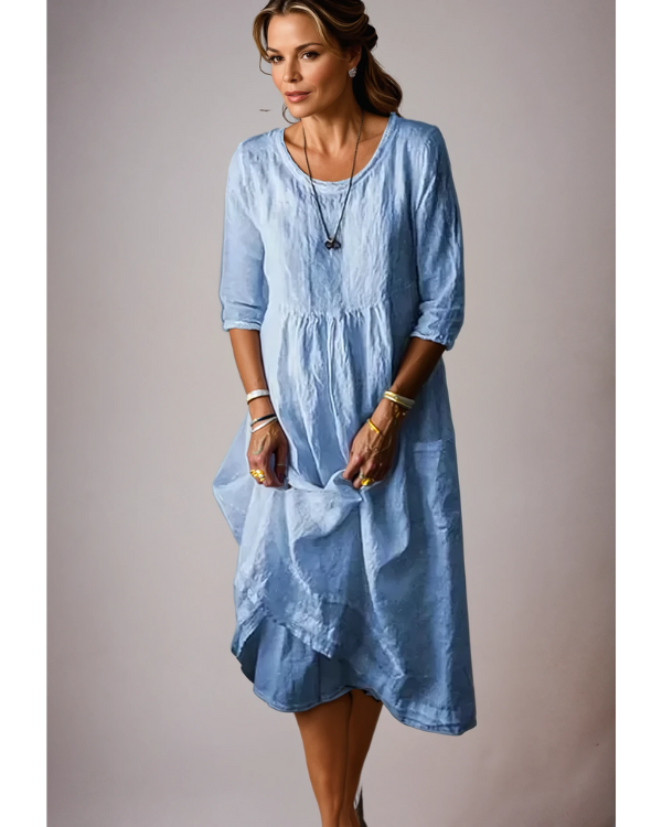 Elegant Midi Dress for Women - Wedding Guest & Formal Wear 1