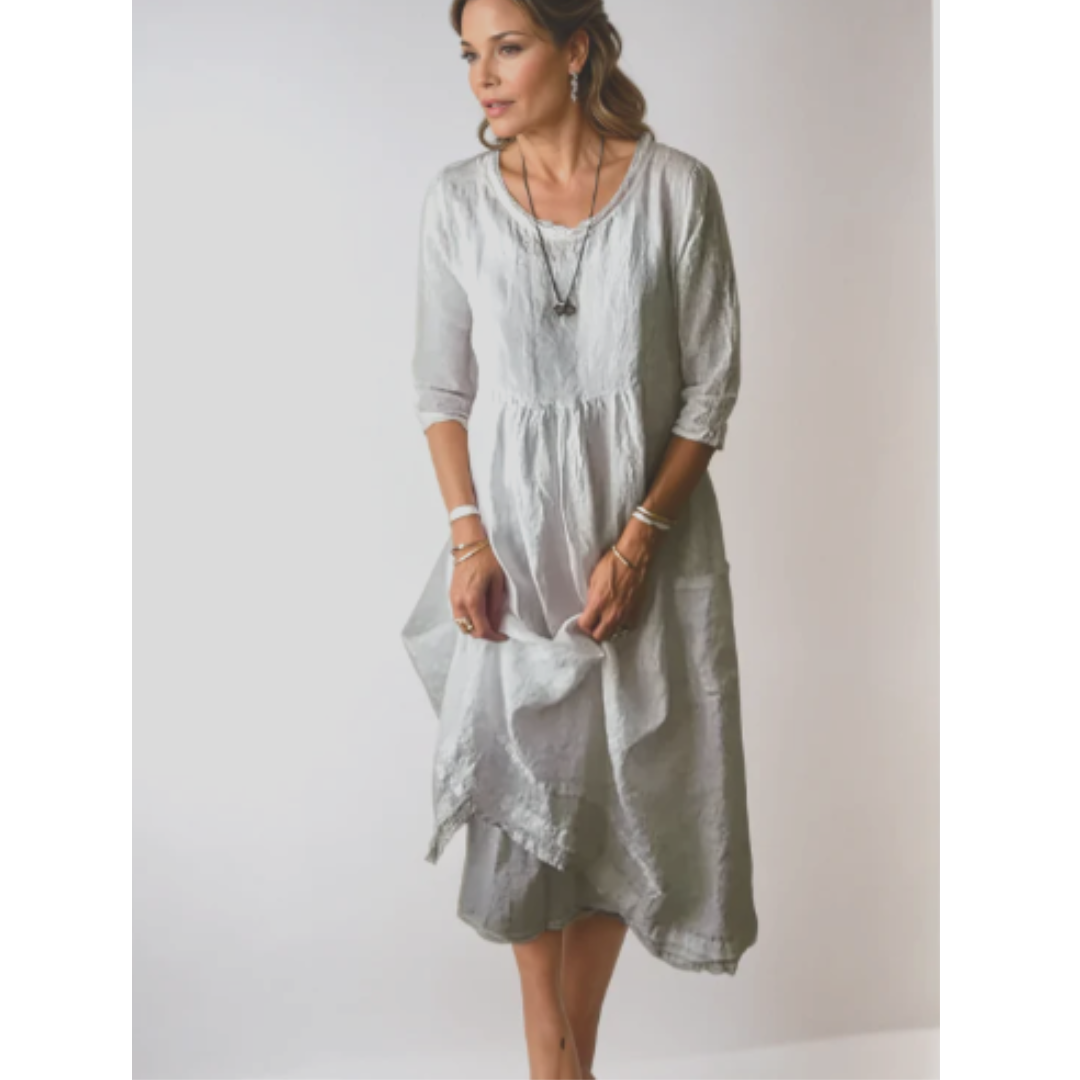 Elegant Midi Dress for Women - Wedding Guest & Formal Wear 5
