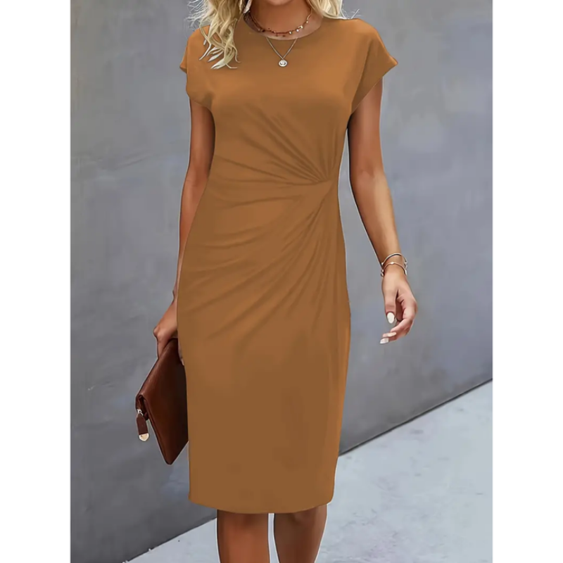 Elegant Midi Dress for Women | Flattering Formal Style 4