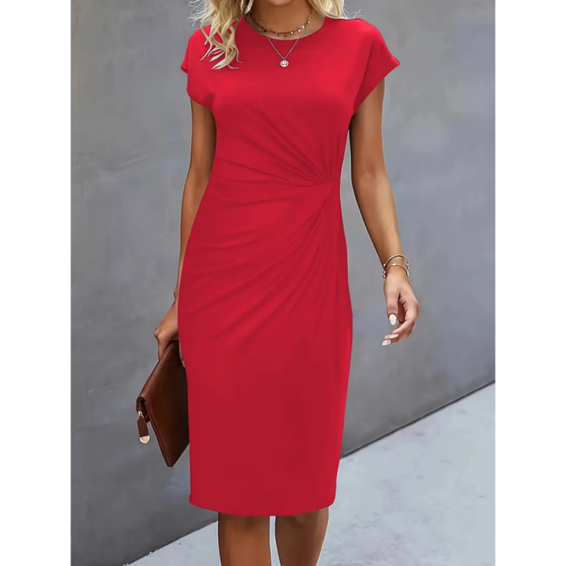 Elegant Midi Dress for Women | Flattering Formal Style 6