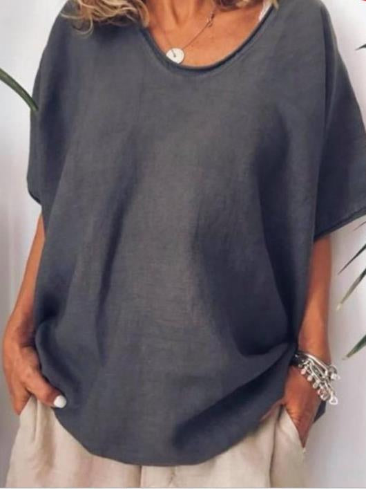 Elegant White Blouse for Women - Relaxed Fit & Versatile Style 0