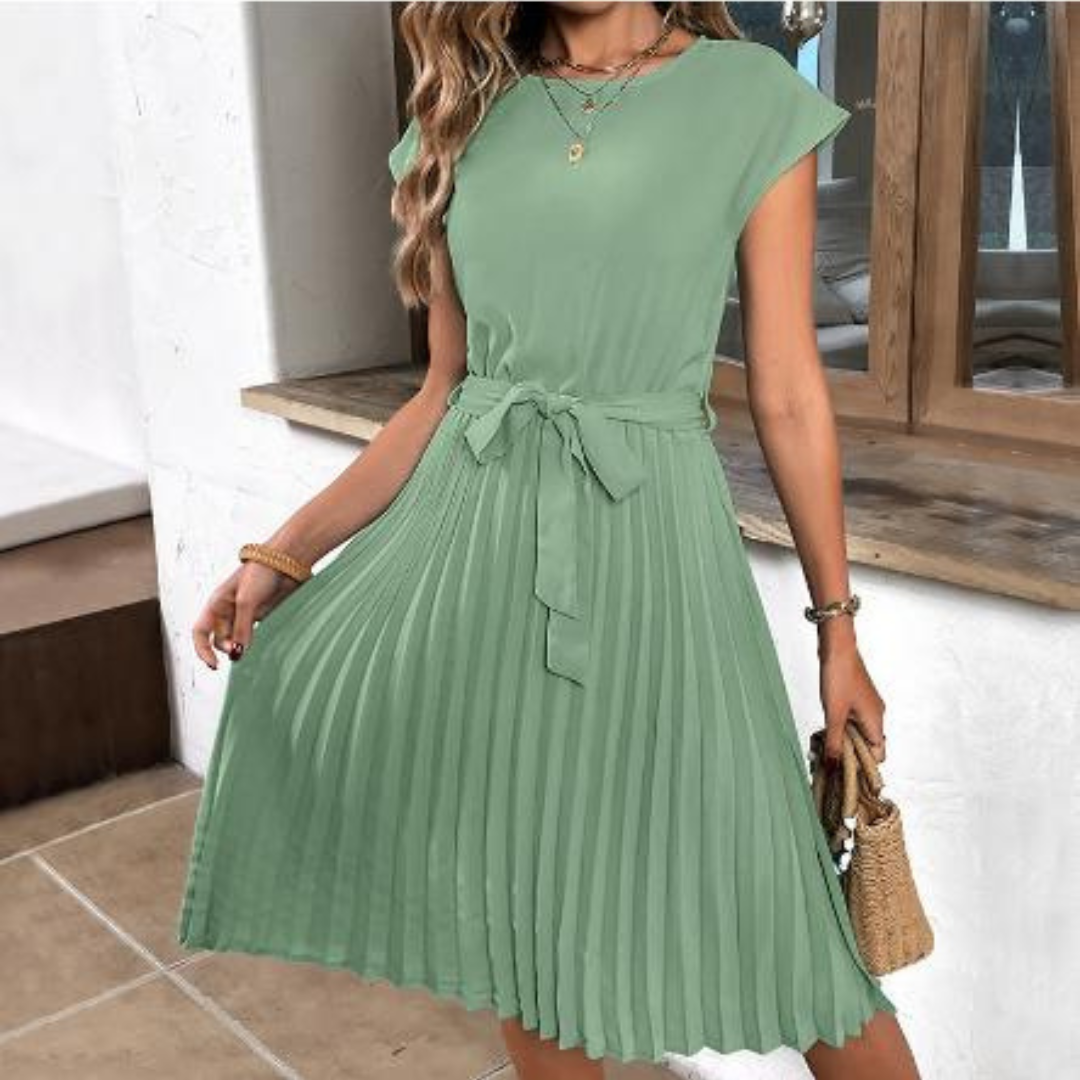 Elegant White Midi Dress for Women - Summer Formal Dresses 9