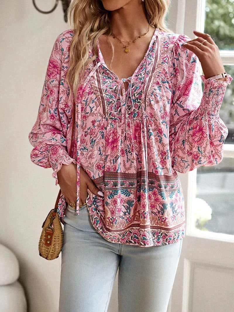 Comfy Summer Blouse | Layren - Stylish & Breathable Fashion