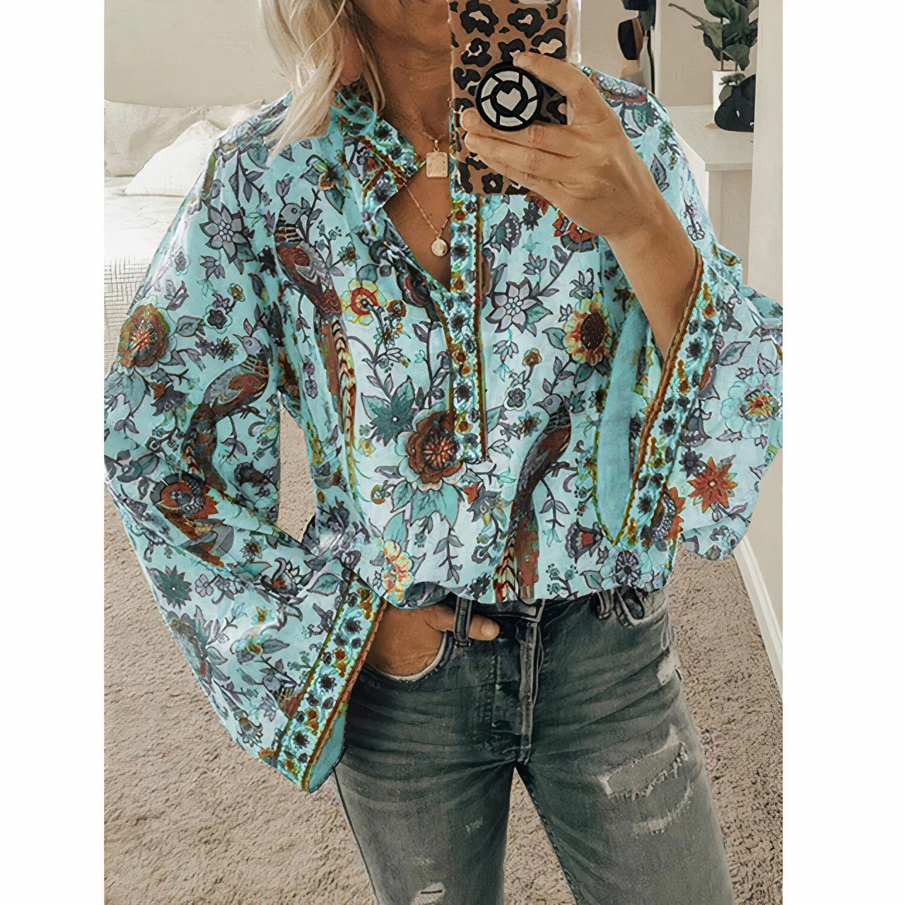 Chic Women's Summer Blouse | Charie - Effortless Style & Comfort