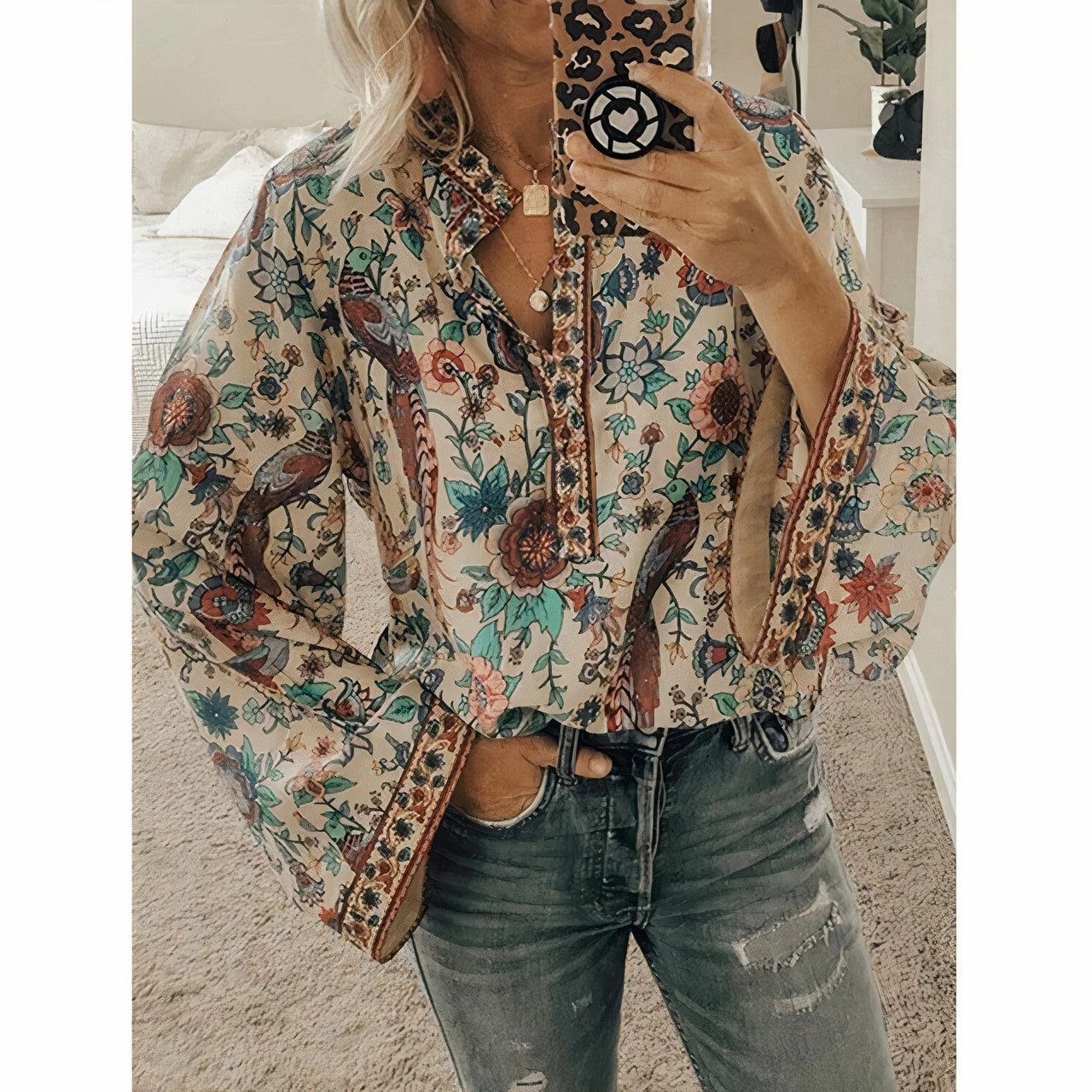 Chic Women's Summer Blouse | Charie - Effortless Style & Comfort