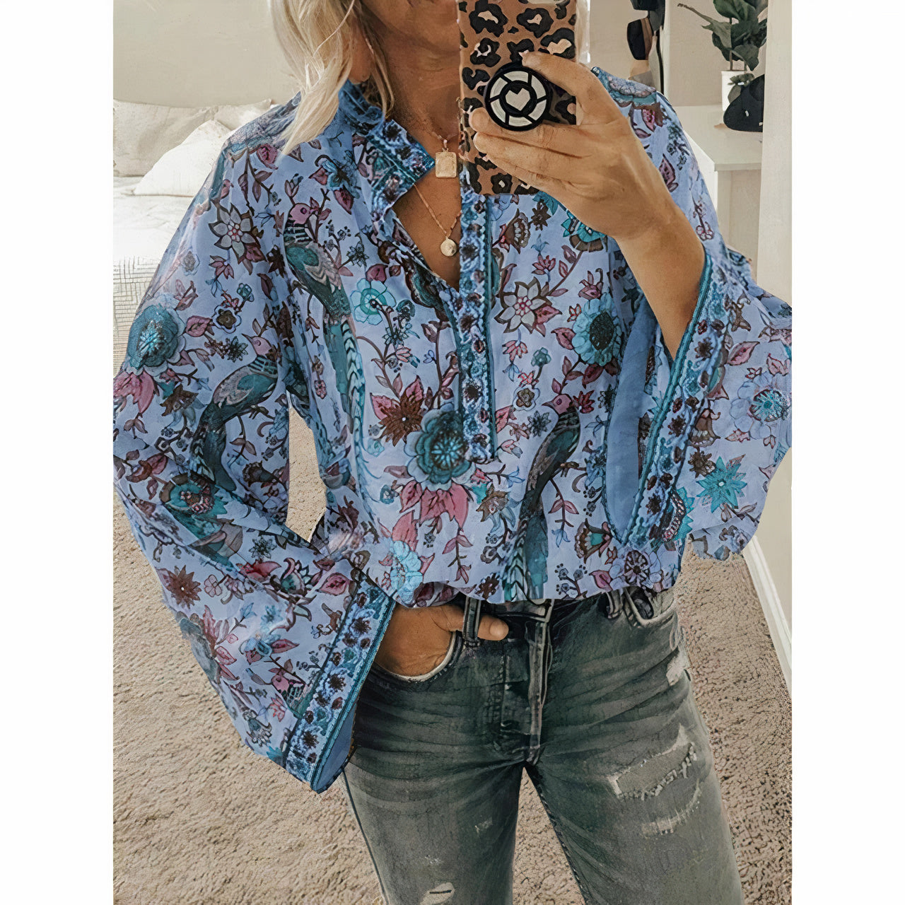 Chic Women's Summer Blouse | Charie - Effortless Style & Comfort