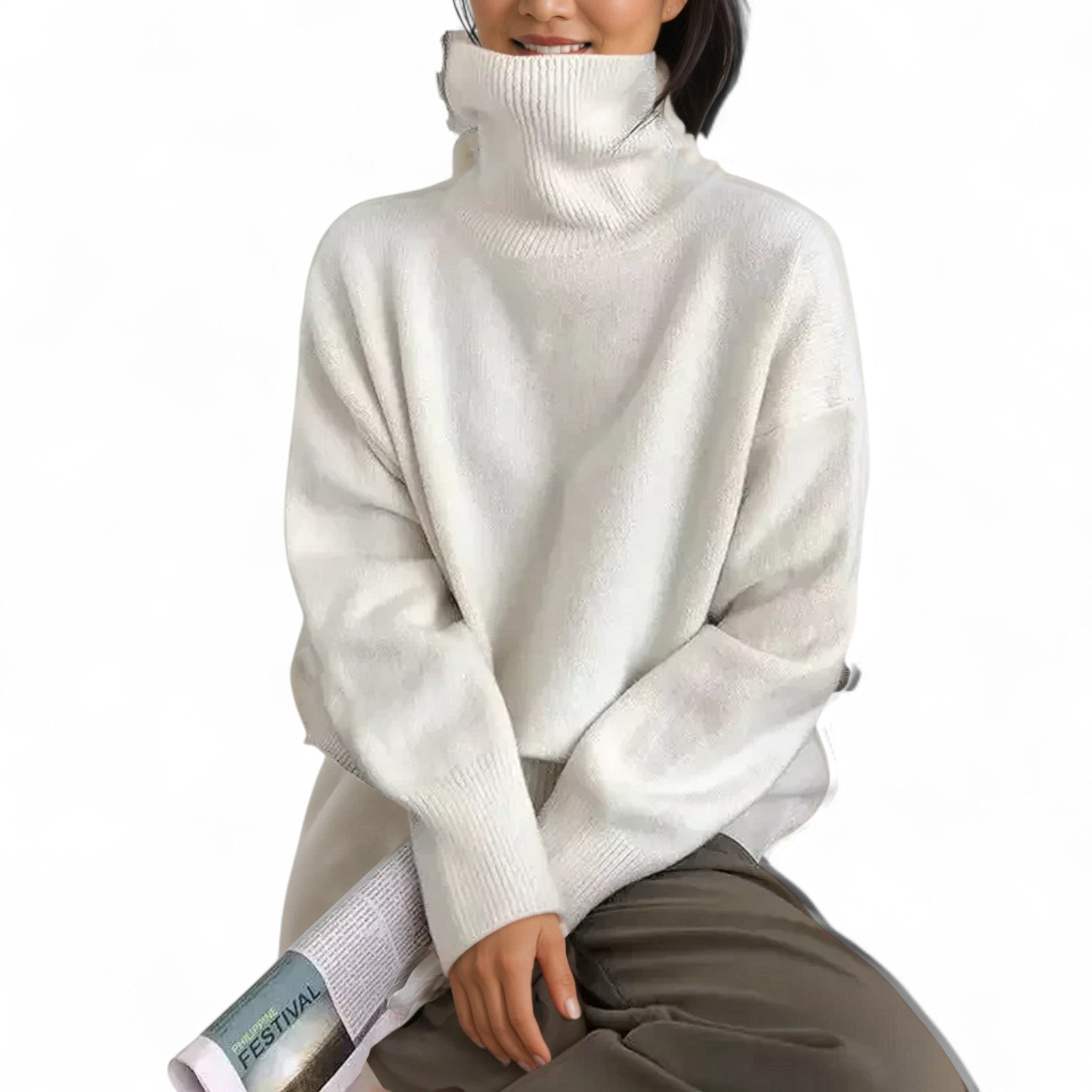 Ava - Cashmere Turtle Neck Sweater
