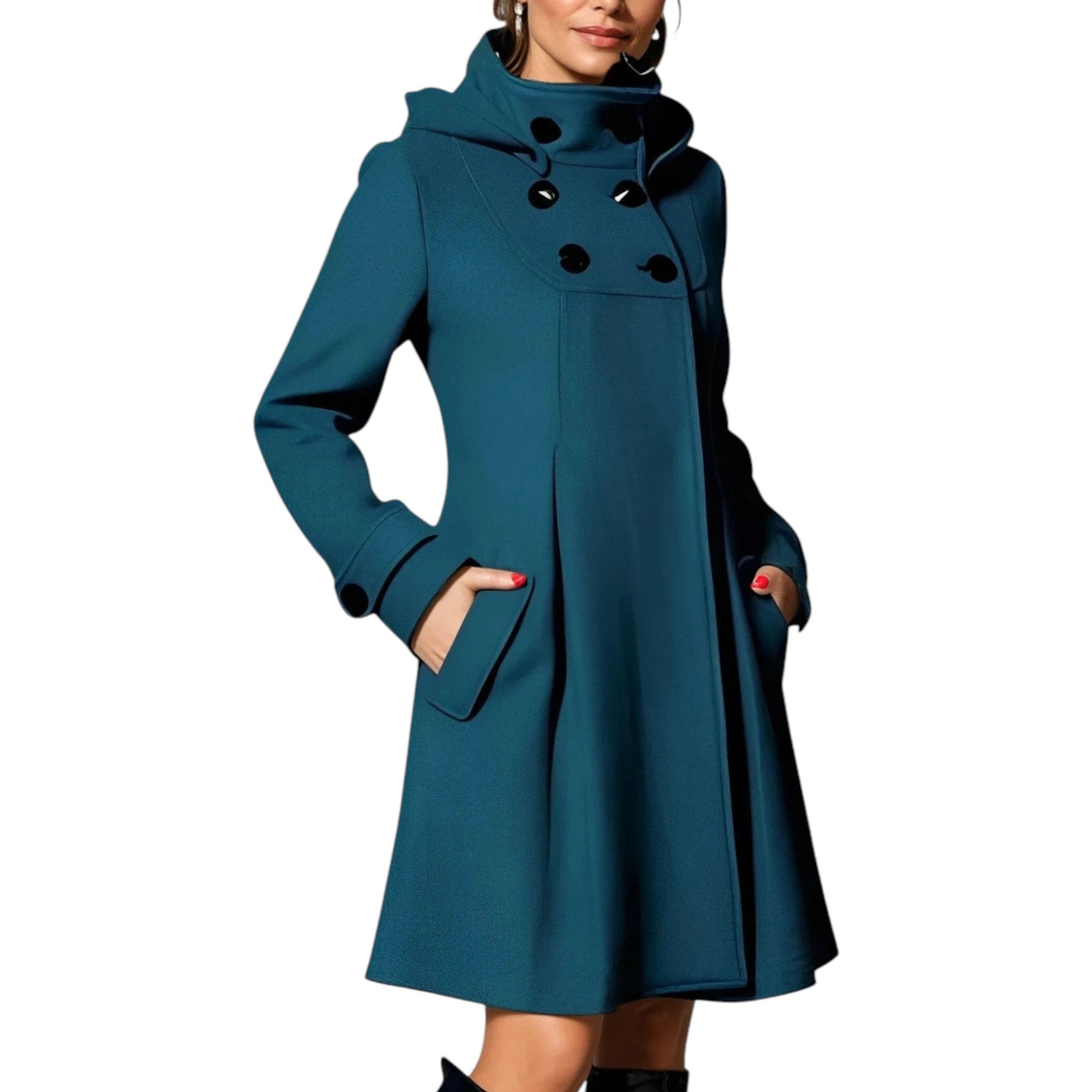 Bella - Elegant Cashmere Coat For Timeless Style And Warmth