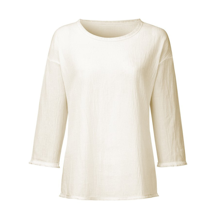 Stylish Casual Linen Blouse for Women | Noorlin - Breathable & Chic