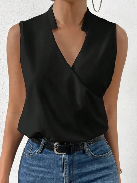 Stylish V-Neck Tank Top for Women - Perfect Going Out Top 4