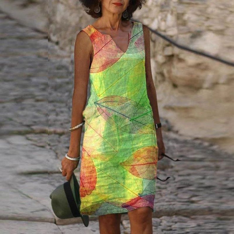 Women's Mini Dress Printed Summer Style 1