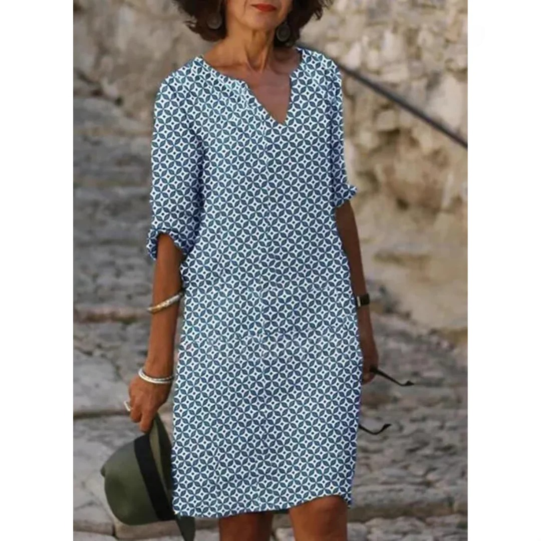Women's Printed Mini Dress Summer Style 2
