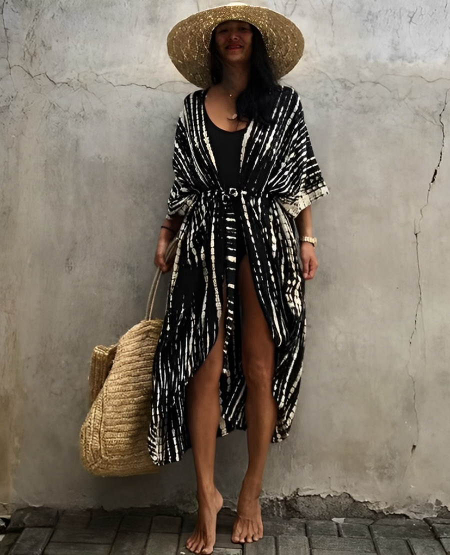 Elegant Beach Kimono Cover-Up for Women | Carmel Collection