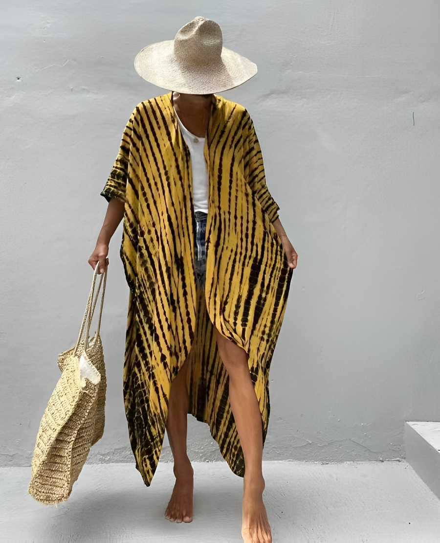 Elegant Beach Kimono Cover-Up for Women | Carmel Collection