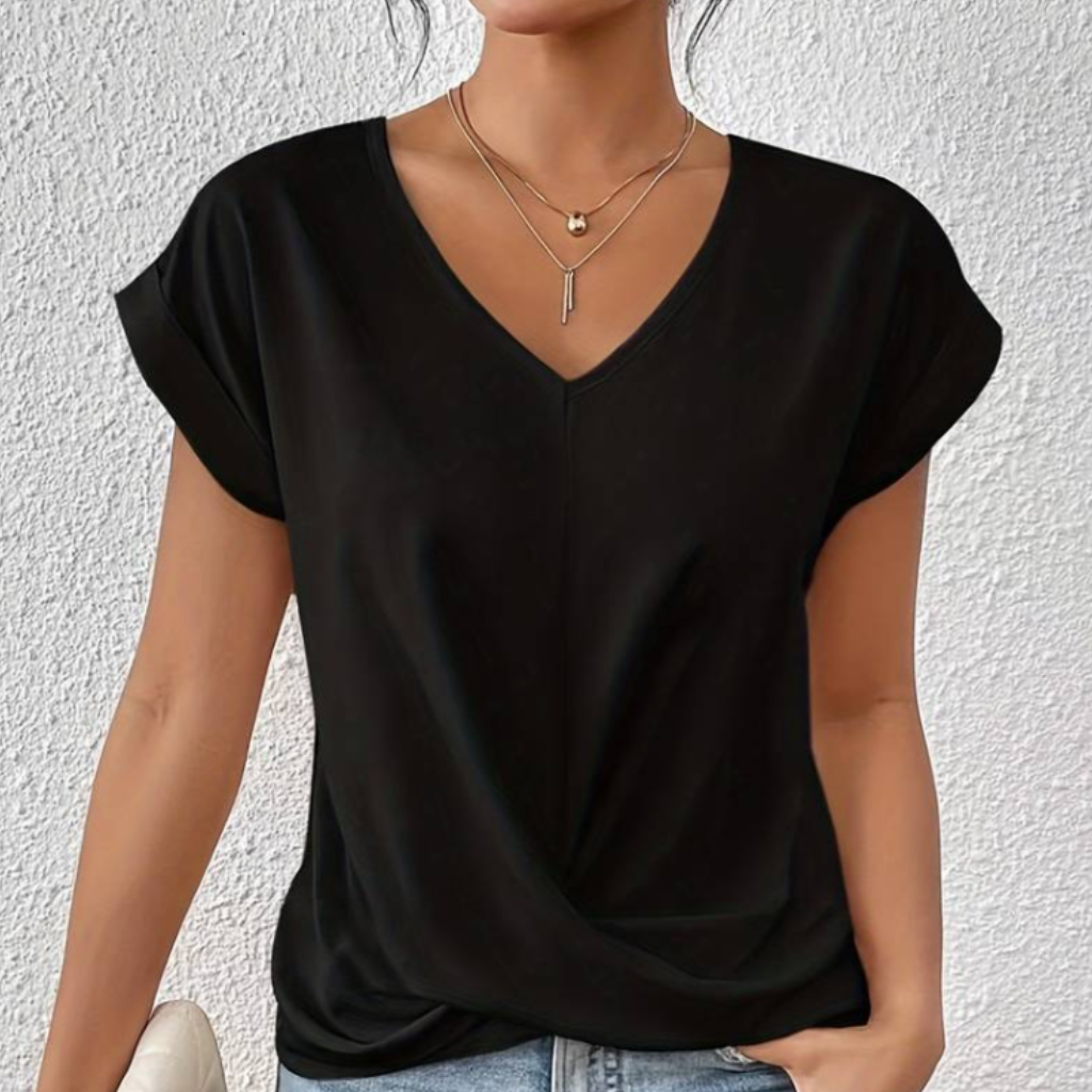 Chic V-Neck Top for Women | Stylish & Versatile Lianah Blouse