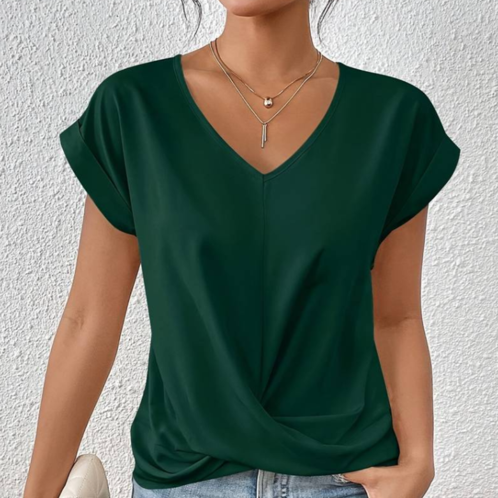 Chic V-Neck Top for Women | Stylish & Versatile Lianah Blouse