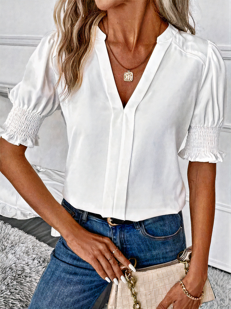 Alannah Women's Comfy Summer Blouse - Stylish & Breathable