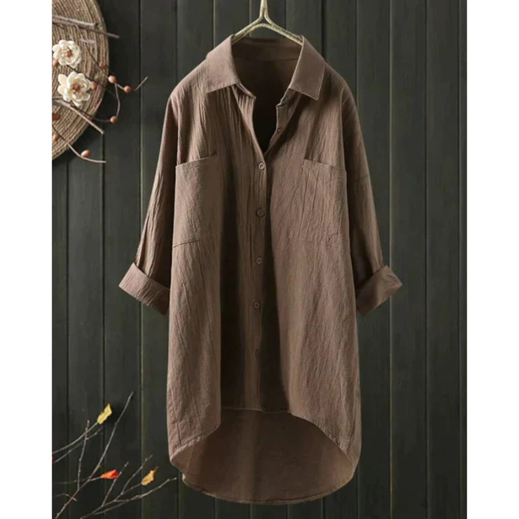 Chic Women's Long Shirt - Jayla | Stylish & Versatile Fashion