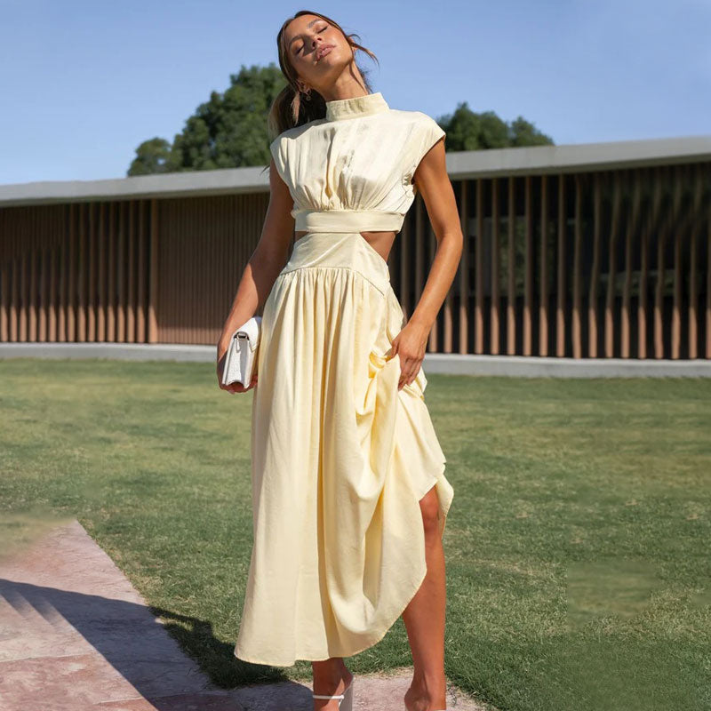 Blake Playful Summer Midi Dress - Effortless Style & Comfort