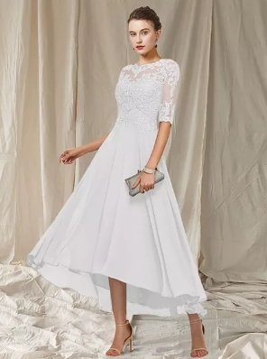 Celestia Maxi Dress with Lace Shoulders - Elegant & Chic