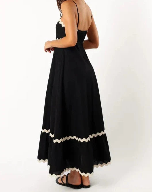 Elegant Women's Maxi Evening Dress - Stylish & Trendy Look