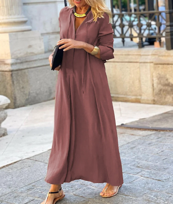 By Ziza - Elegant Summer Evening Dress for Effortless Style