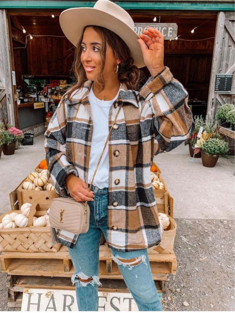 Chic Women's Flannel Shirt | Hera - Cozy, Stylish & Versatile