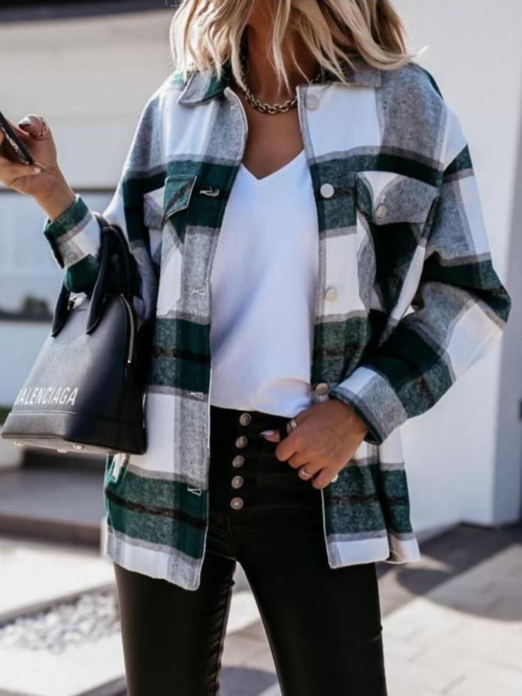 Chic Women's Flannel Shirt | Hera - Cozy, Stylish & Versatile