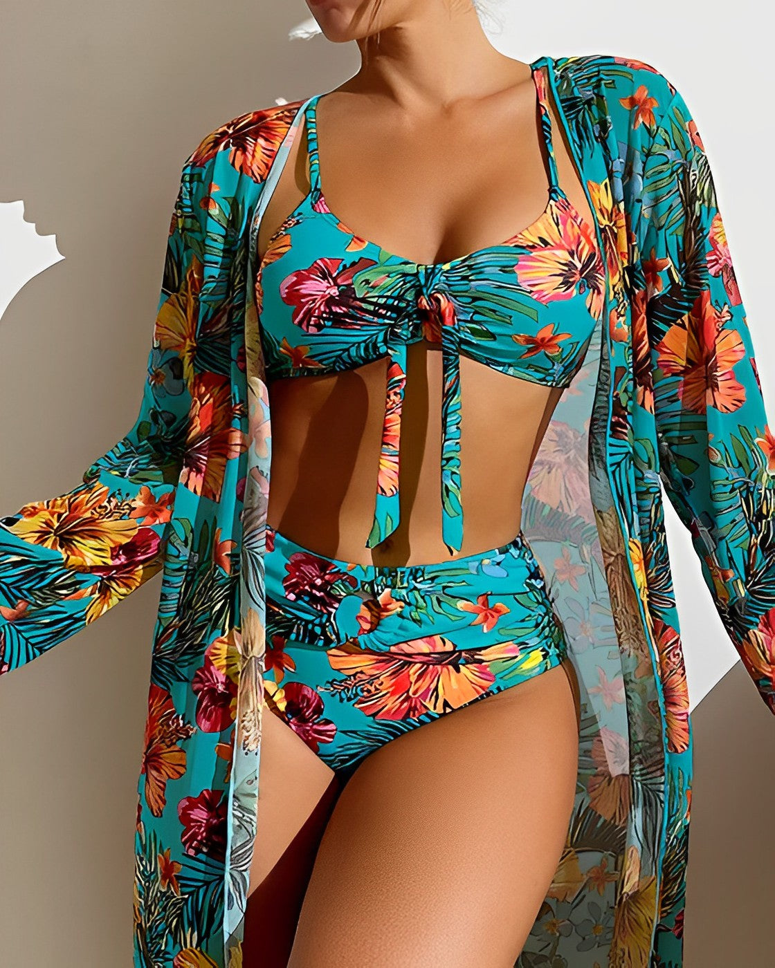 Chic Floral Swimsuit Set - Greer | Trendy & Comfortable Swimwear