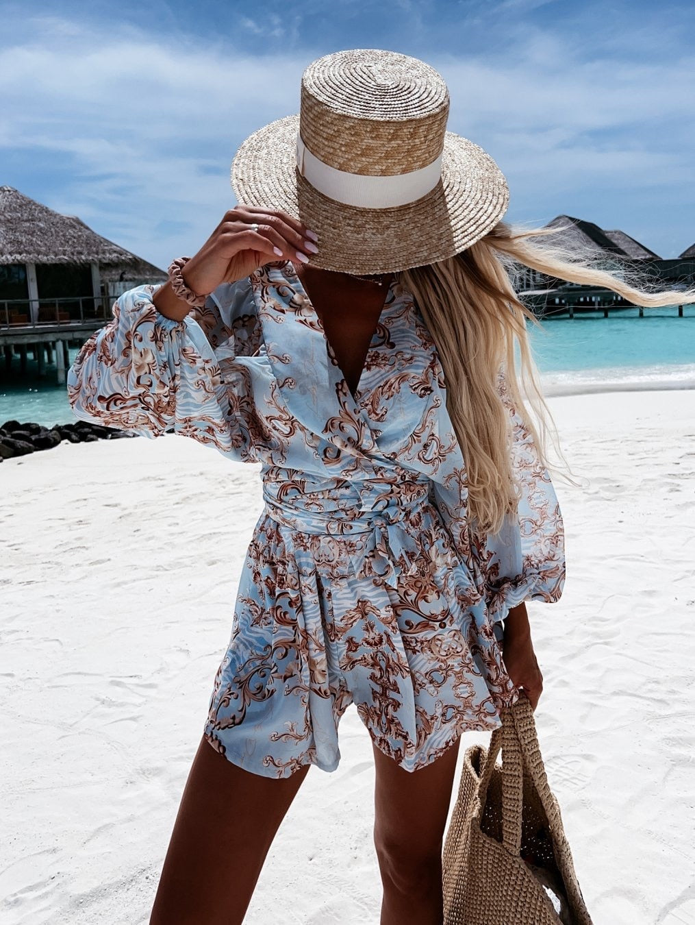 Tropical Summer Women's Playsuit | Charley - Stylish & Comfortable