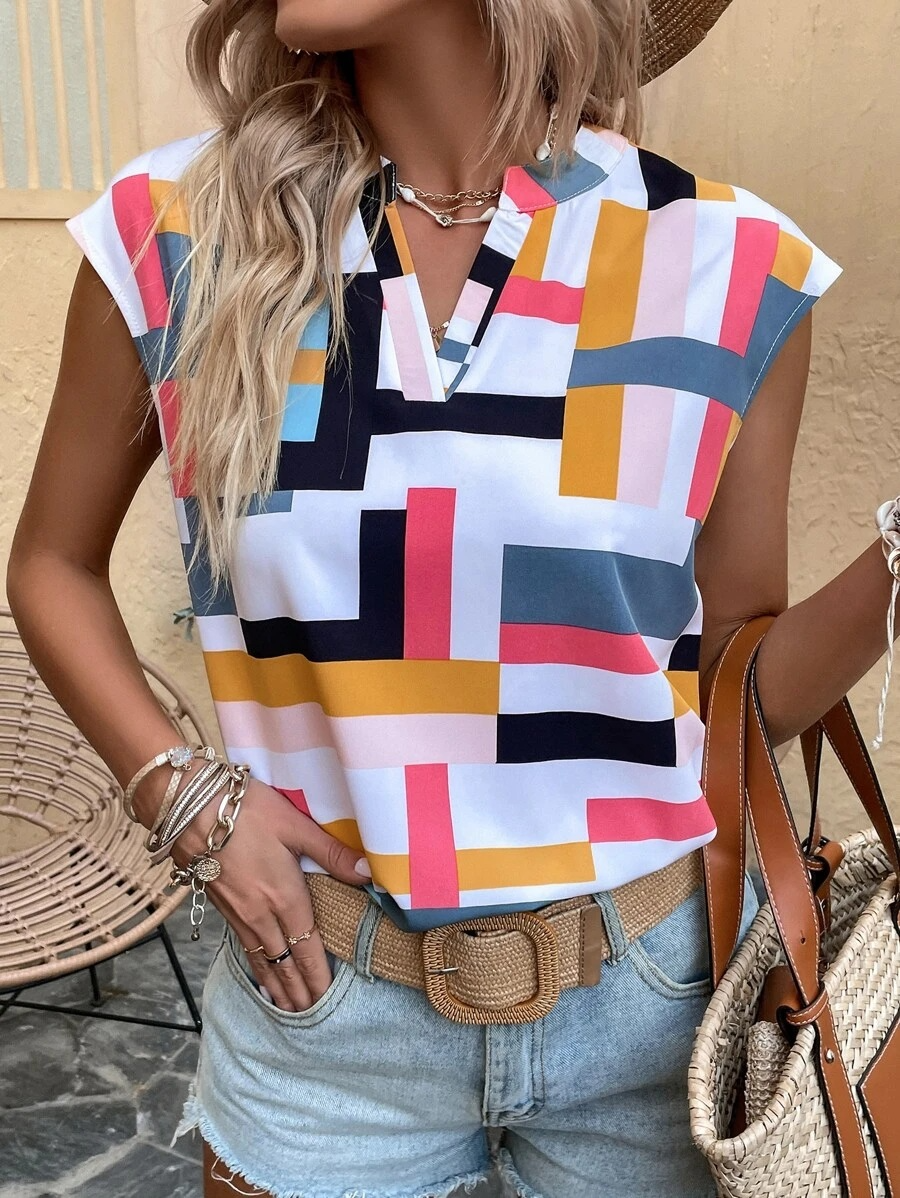 Vibrant Women's Summer Blouse | Trista - Stylish & Comfortable