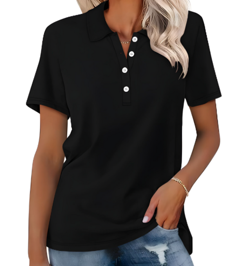 Cyrene Women's Cool Summer Polo Shirt - Stylish & Breathable