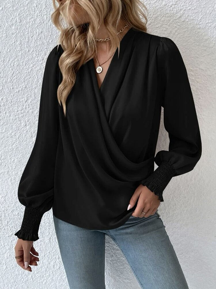 Elegant Women's Long Sleeve Shirt | Edeline - Timeless Style & Comfort