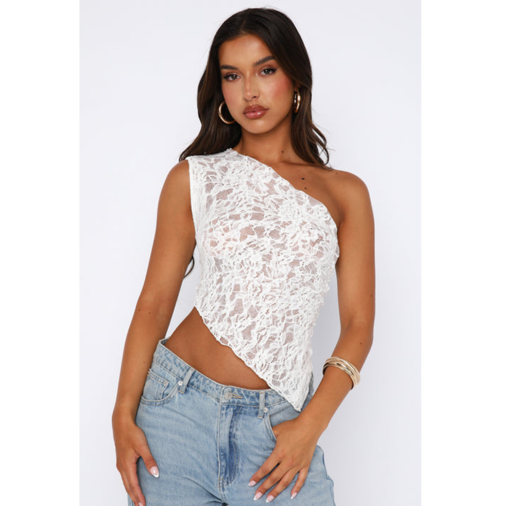 Danella Women's Lacey Summer Top - Elegant & Breezy Style