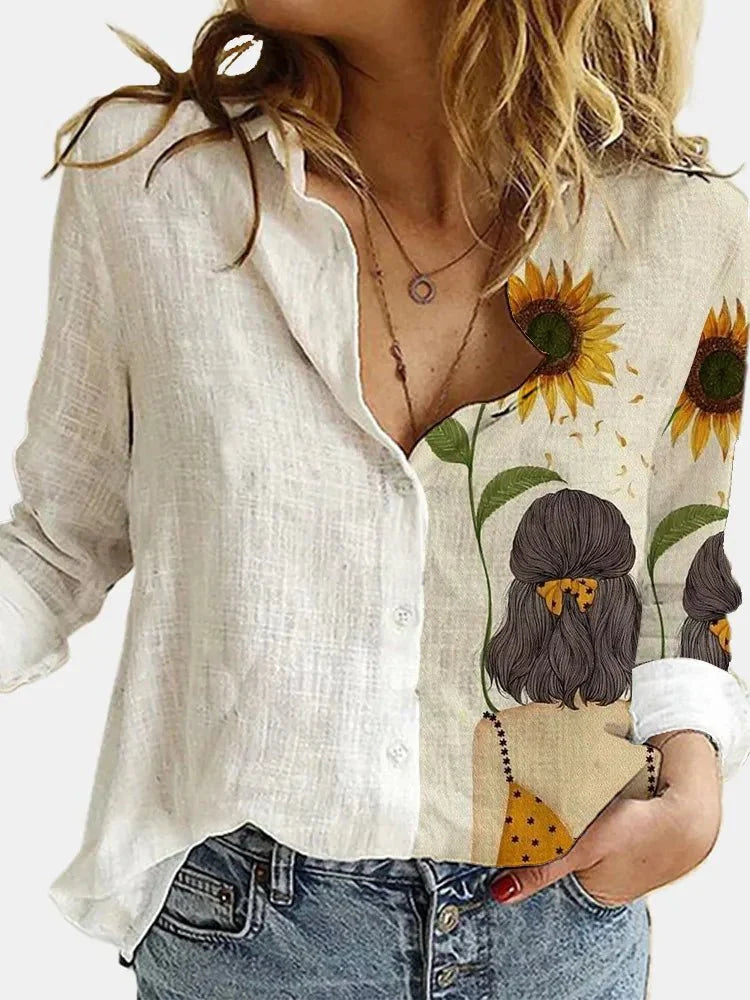 Agatha Women's Summer Chic Shirt - Stylish & Breathable Fashion